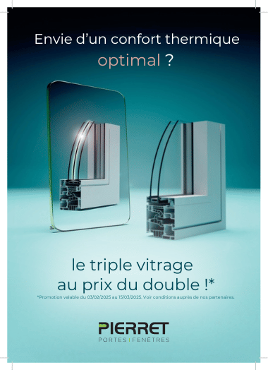 offre triple vitrage au prix du double en février 2025